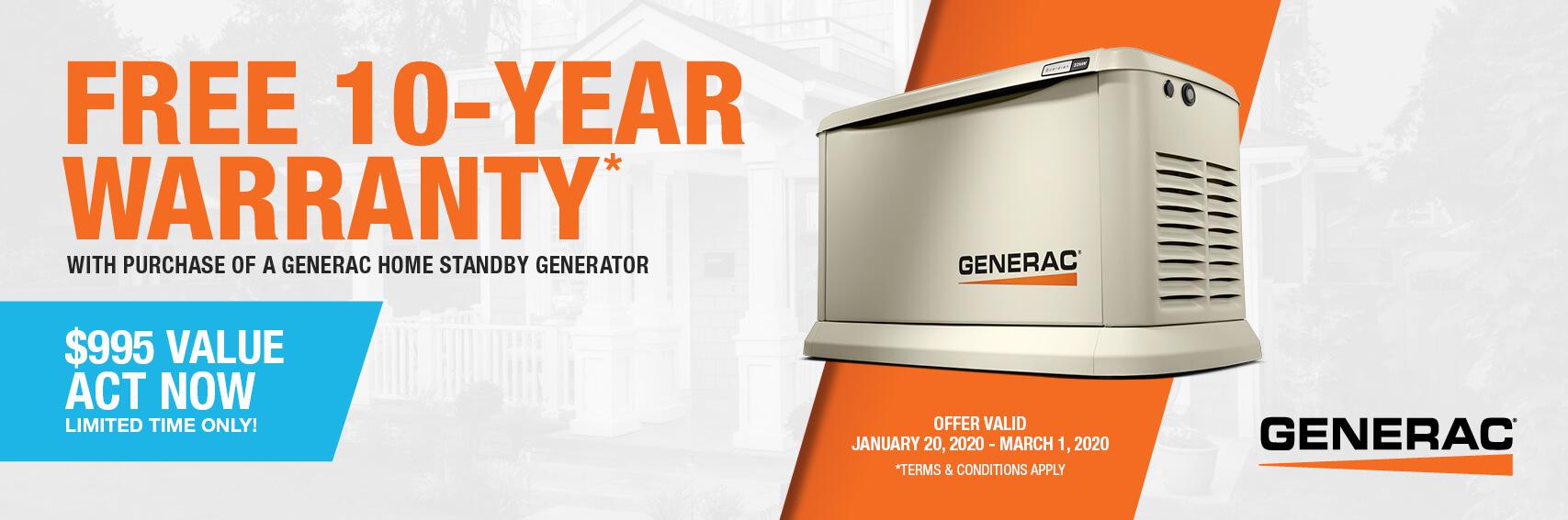 Homestandby Generator Deal | Warranty Offer | Generac Dealer | Mt Vernon, NY